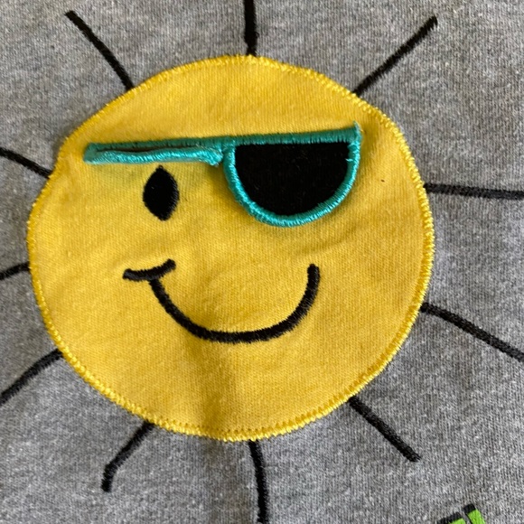 Garanimals Fun Lift-up-Flap Smiling Sun Face Made you Smile Bodysuit Size 12 M - Picture 4 of 7